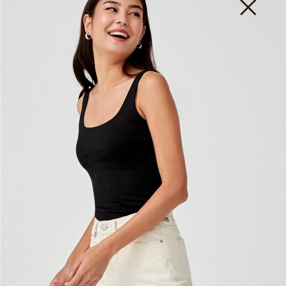 Love Bonito Laney Scoop Back Tank Top